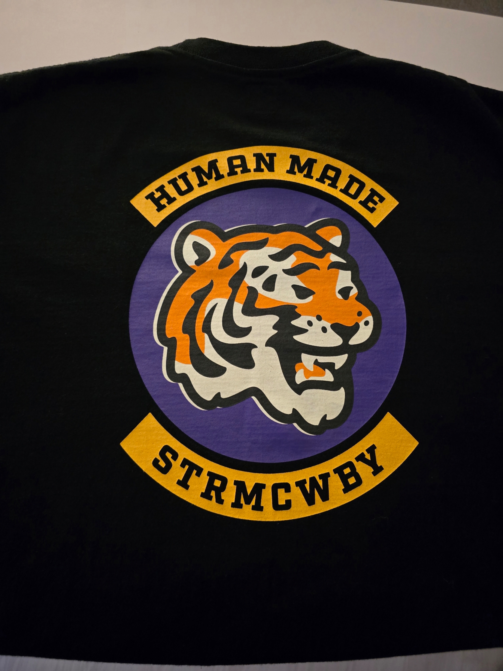 Human Made Graphic L/S T-Shirt Black, Hansroom Chrome Hearts Tiny CH cross Charm 착용 스타일 - 2