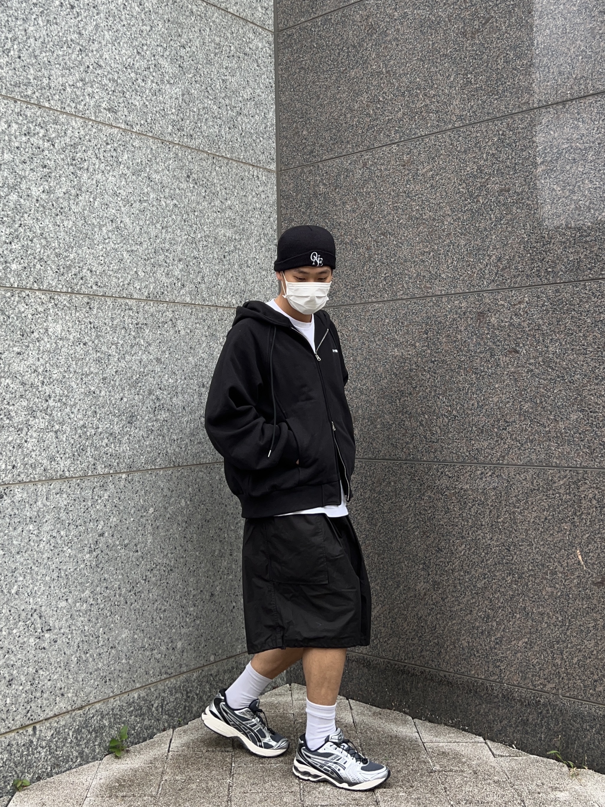 Asics Unlimited Gel-Kayano 14 Carrier Grey Black 착용 스타일