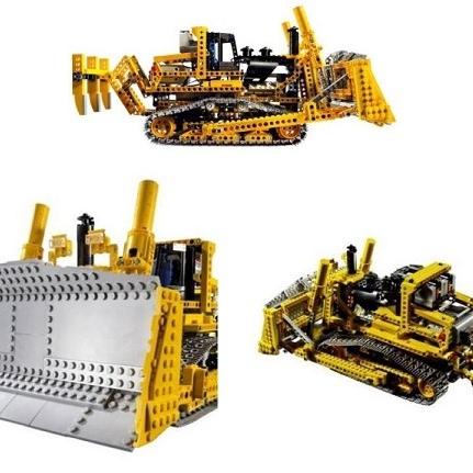 Lego Motorized Bulldozer (Korean Ver.) 착용 스타일 - 4