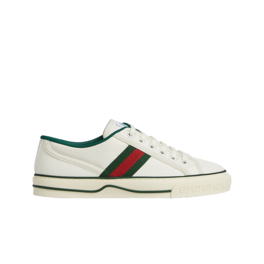 (W) Gucci Tennis 1977 Sneakers White Green Red