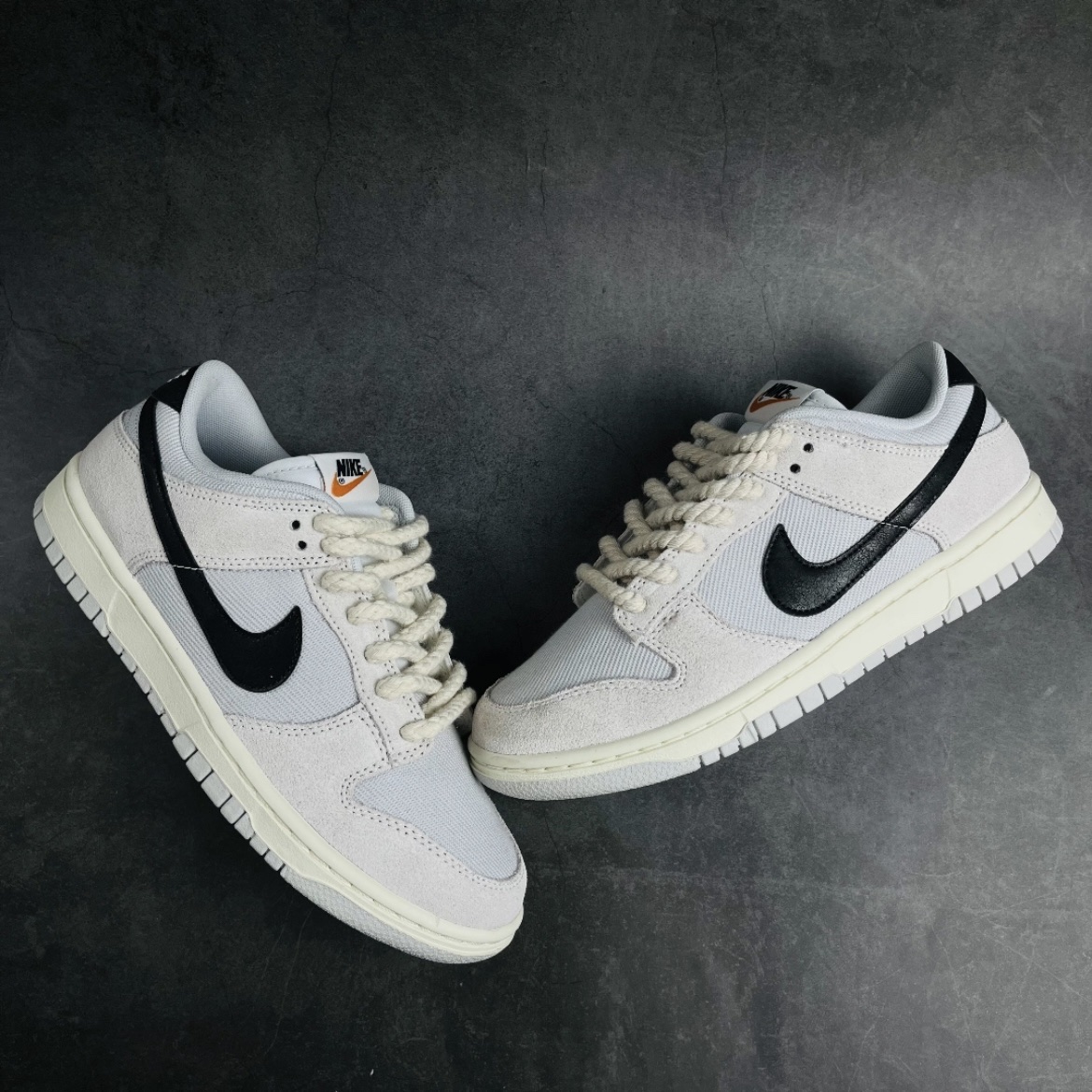 (W) Nike Dunk Low Next Nature Phantom 착용 스타일 - 3