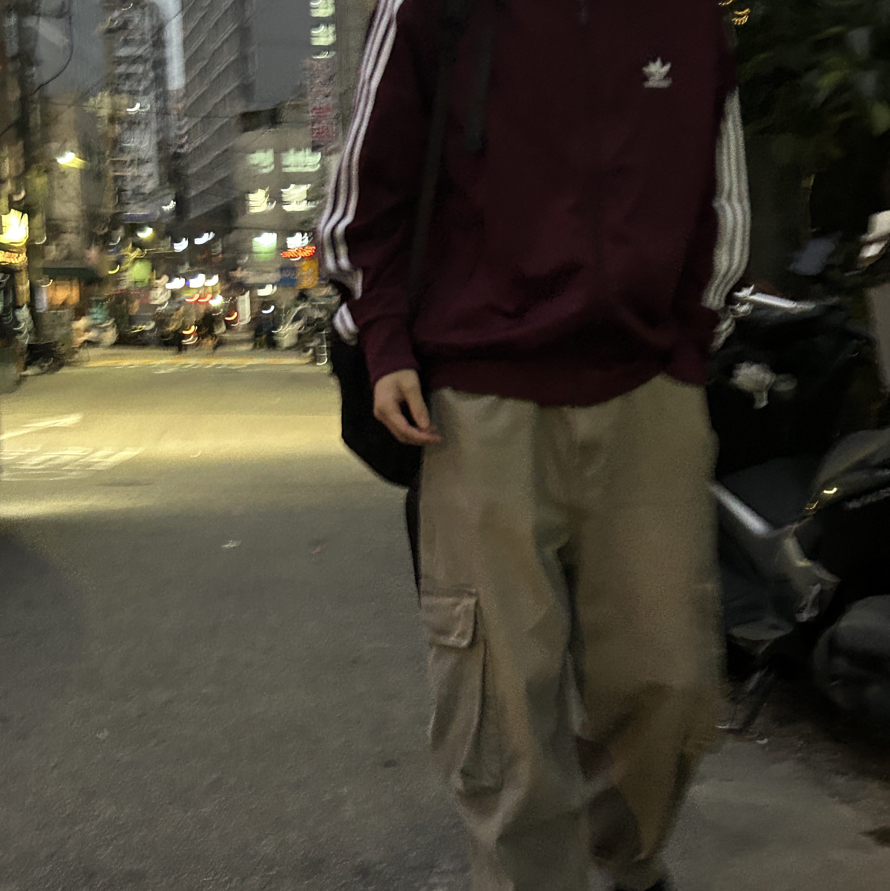 Adidas Adicolor Classic Firebird Track Top Maroon - KR Sizing 착용 스타일