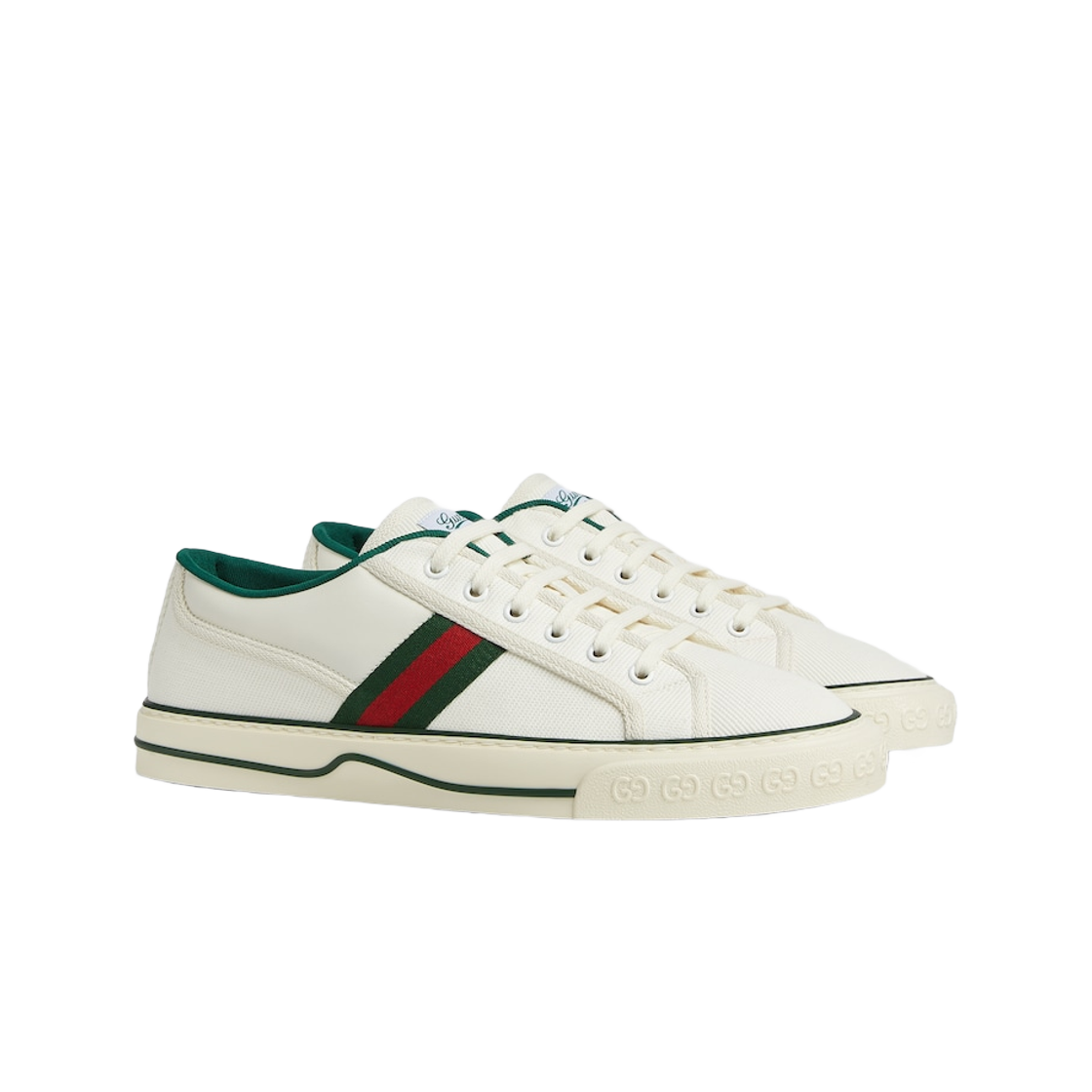 구찌 테니스 1977 스니커즈 화이트 그린 레드(Gucci Tennis 1977 Sneakers White Green Red) - 2