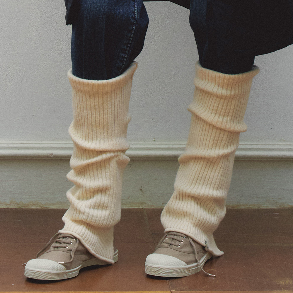 벤시몽 헤미시 레그워머 아이보리(Bensimon Hemish Leg Warmer Ivory) - 3