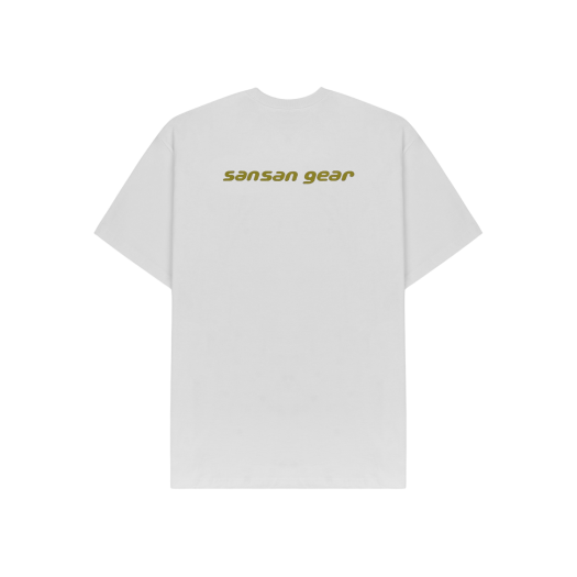 Sansan Gear Logo T-Shirt White - 22SS