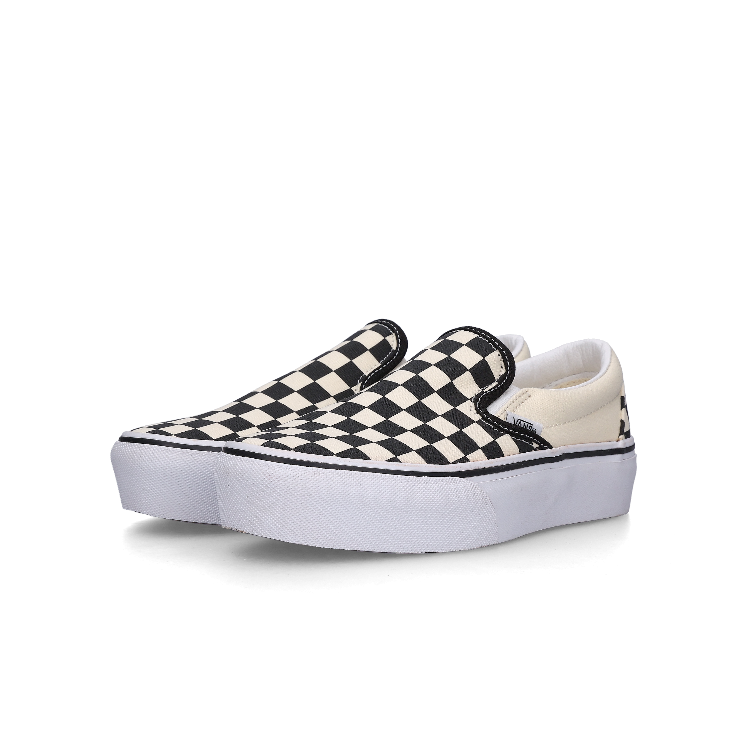 Vans Classic Slip-On Platform Checkerboard