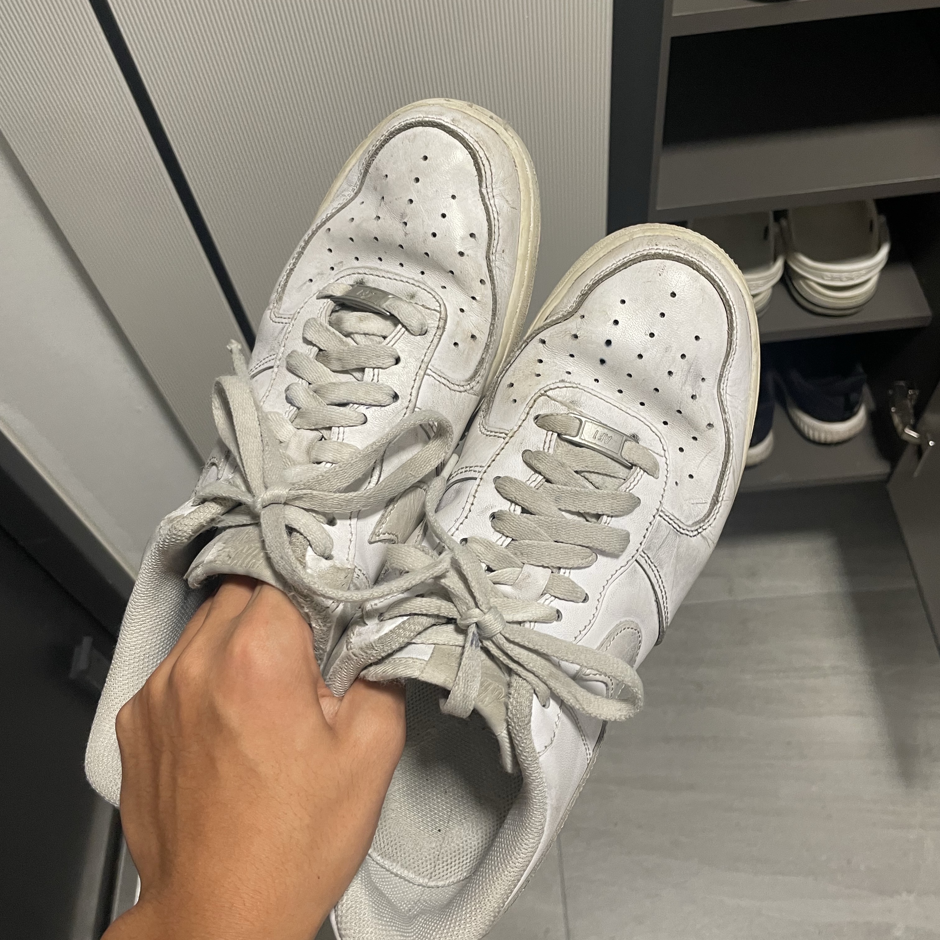 Nike Air Force 1 '07 Low White 착용 스타일