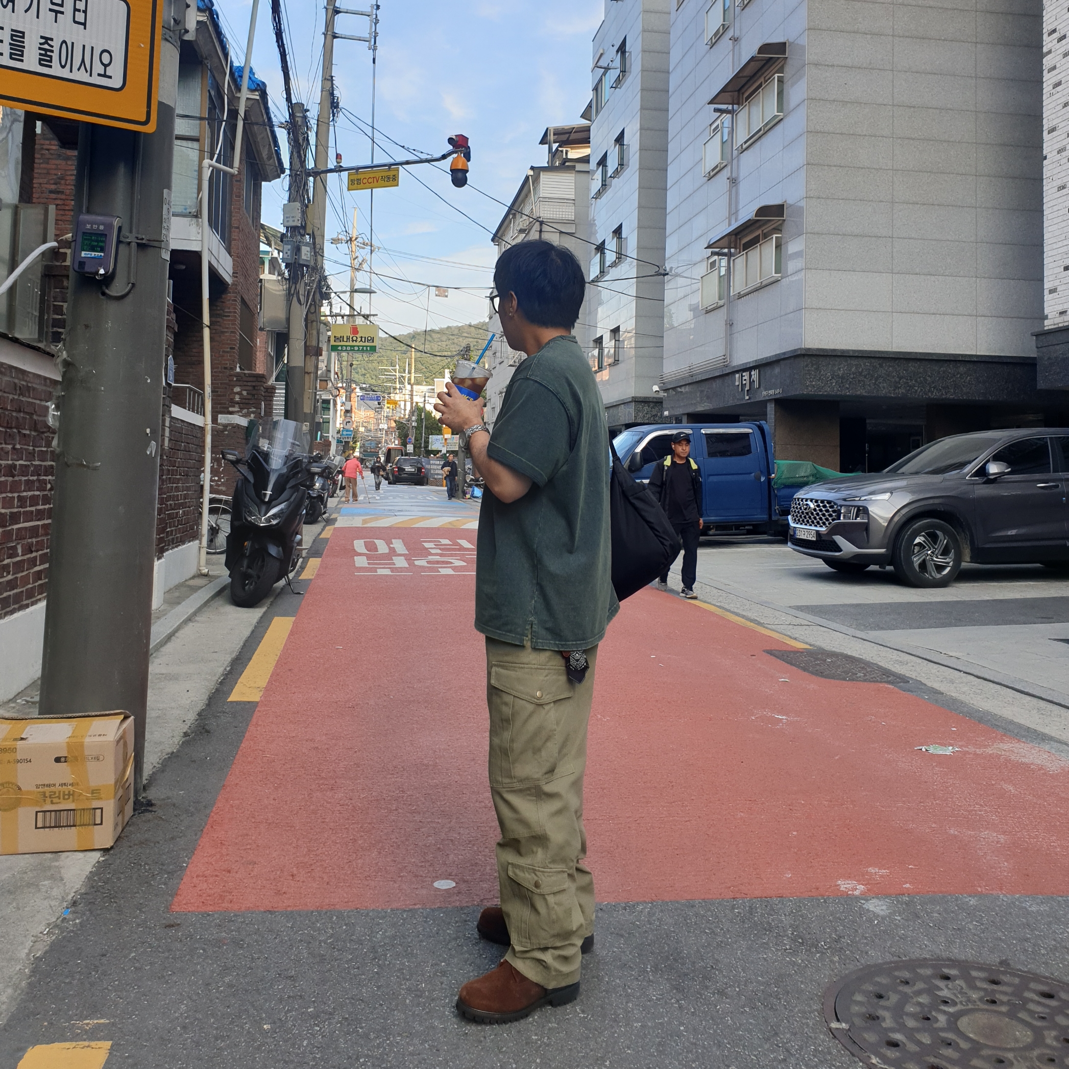 Timberland x Thisisneverthat 6 inch Boot Brown - Wide 착용 스타일