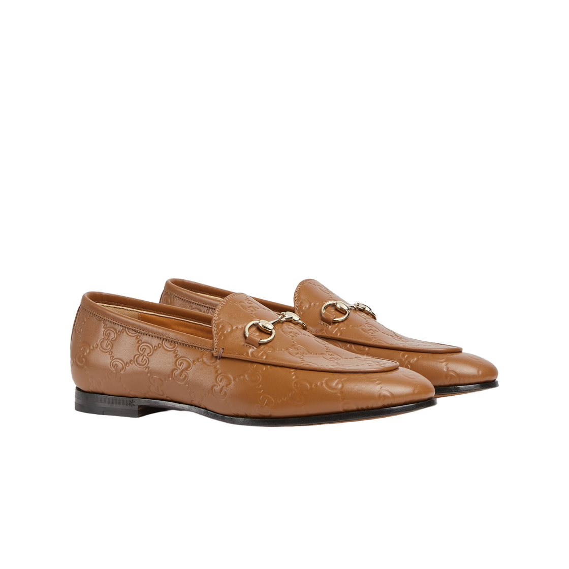 (W) 구찌 조던 로퍼 라이트 브라운((W) Gucci Jordan Loafers Light Brown) - 2