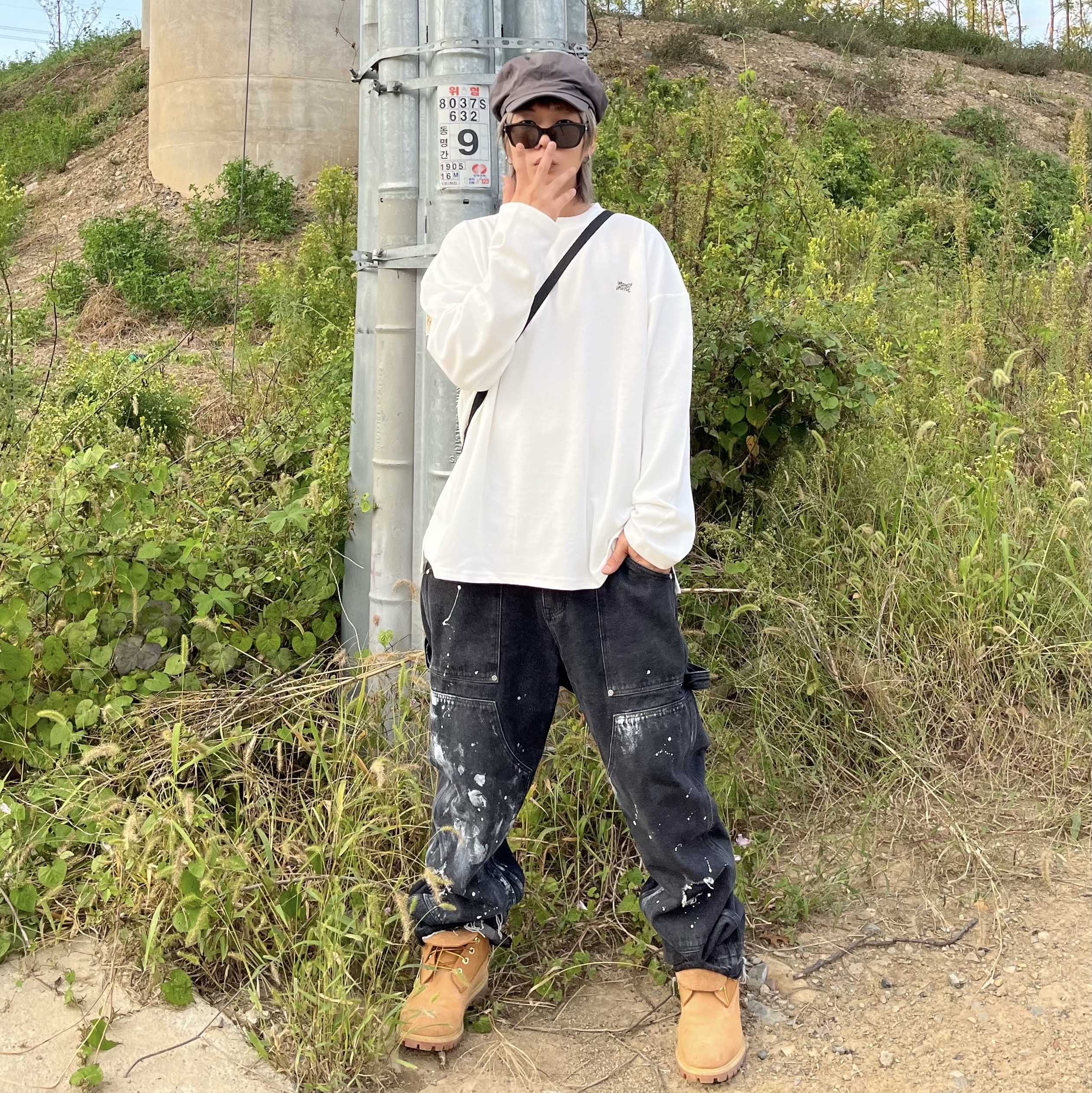 Timberland Premium 6 inch Waterproof Boot Wheat Nubuck - Wide, Wapworks Work Double Knee Carpenter Pants 착용 스타일 - 2