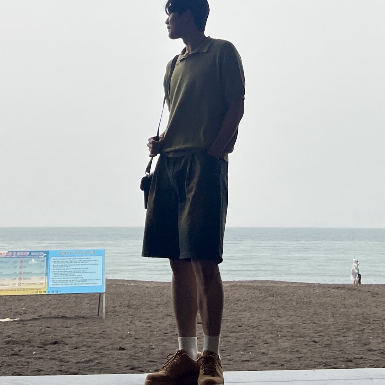 Nike Air Force 1 '07 WB Flax 착용 스타일