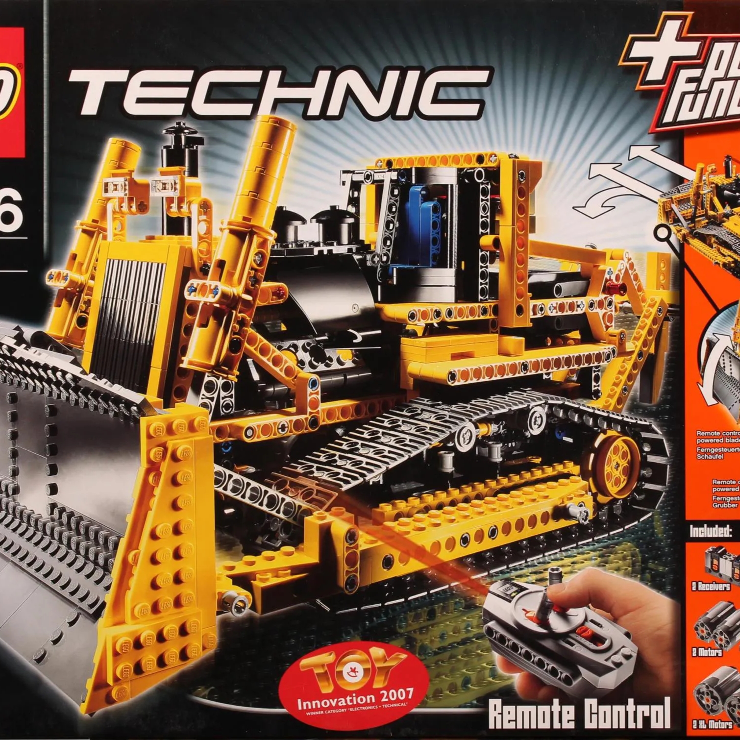 Lego Motorized Bulldozer (Korean Ver.) 착용 스타일 - 1