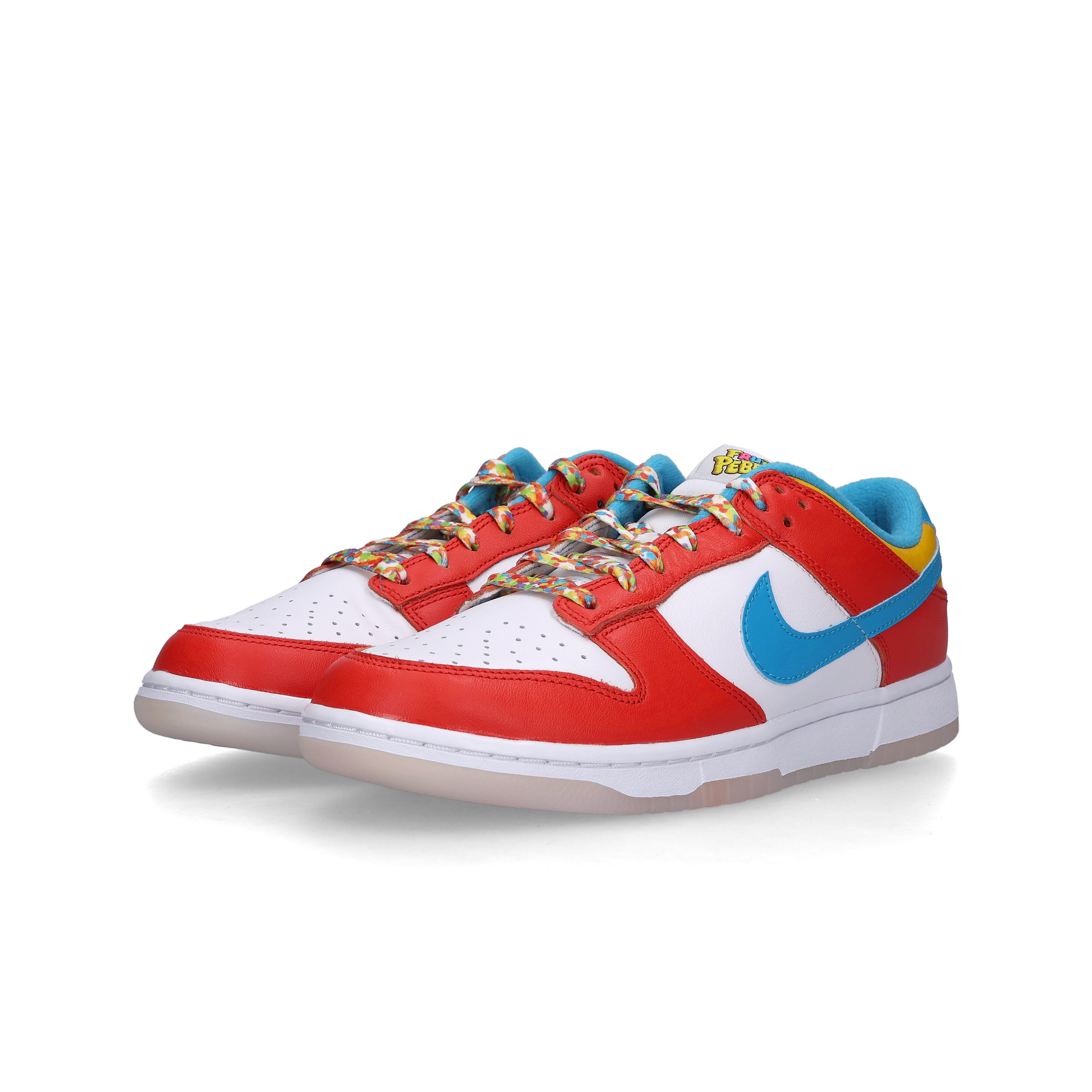 Nike x LeBron James x Fruity Pebbles Dunk Low QS Habanero Red