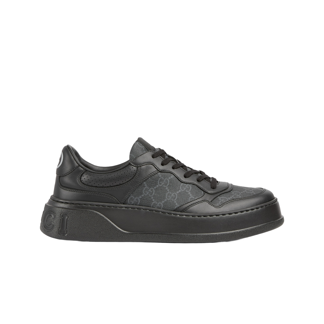 669582-AAEFU-1000 Gucci GG Sneakers Black