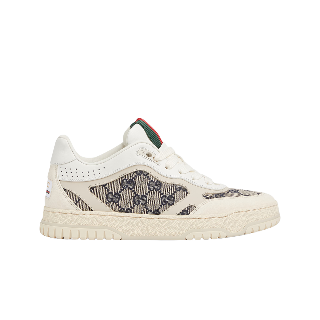 785452-AADHW-9569 (W) Gucci Re-Web Sneakers Beige Blue