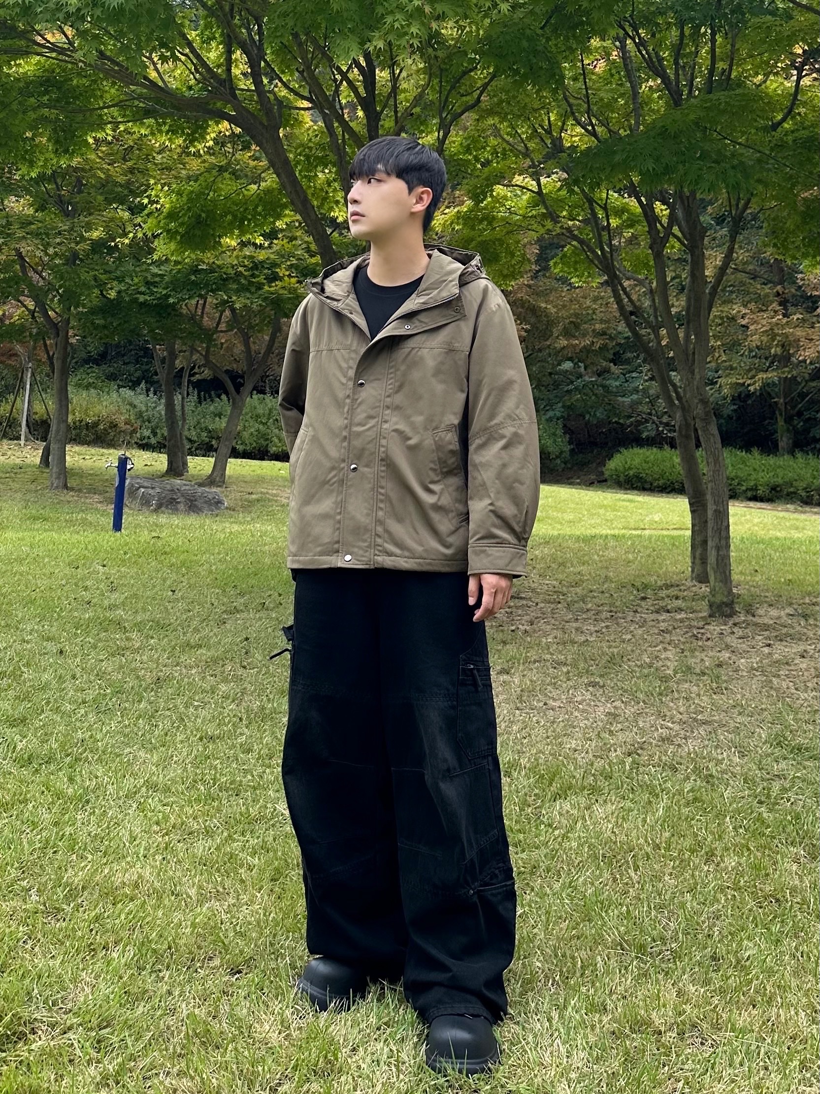Balenciaga Steroid Derby Black 착용 스타일 - 2