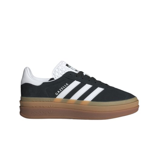 (W) Adidas Gazelle Bold Core Black Cloud White