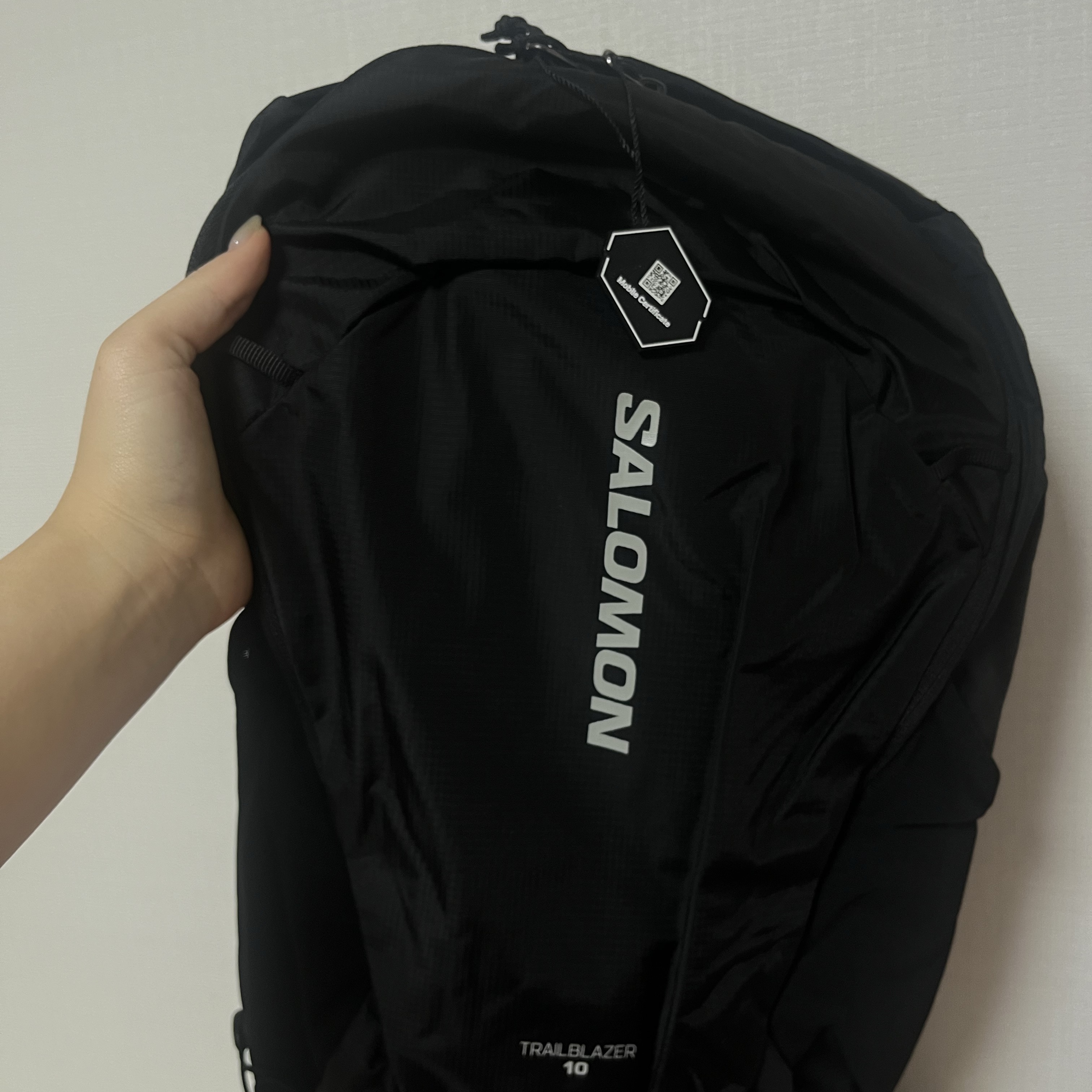 Salomon Trailblazer 10 Black 착용 스타일