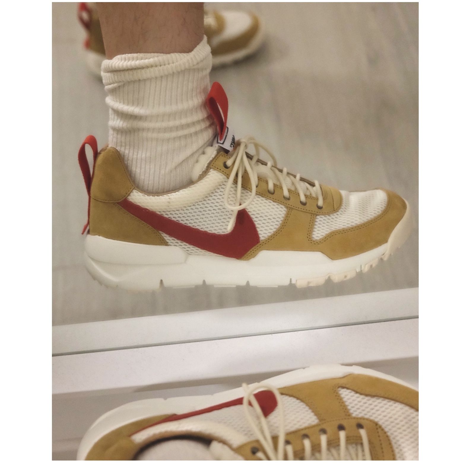 Nike x Tom Sachs Mars Yard Shoe 2.0 Space Camp 착용 스타일