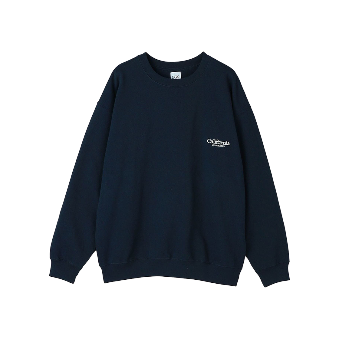 [KREAM 단독] 캘리포니아 제너럴 스토어 오가닉 스웨트셔츠 크루 네이비 - 24FW([KREAM 단독] California General Store Organic Sweatshirt Crew Navy - 24FW)