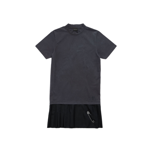 Balenciaga Layered T-Shirt Dress Black