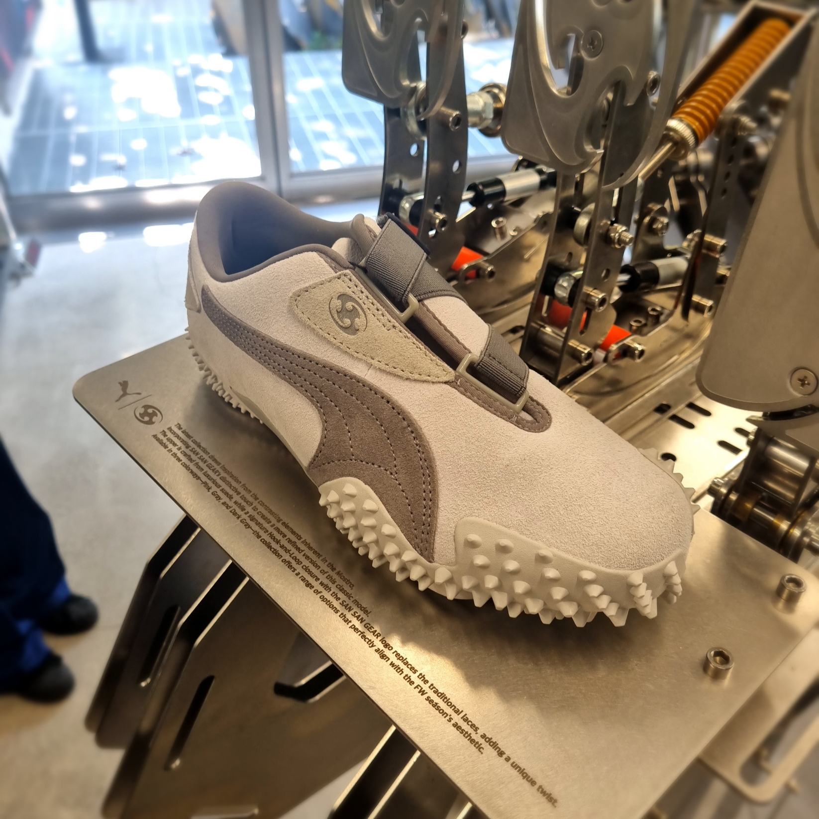 Puma x Sansan Gear Mostro Glacial Grey 착용 스타일