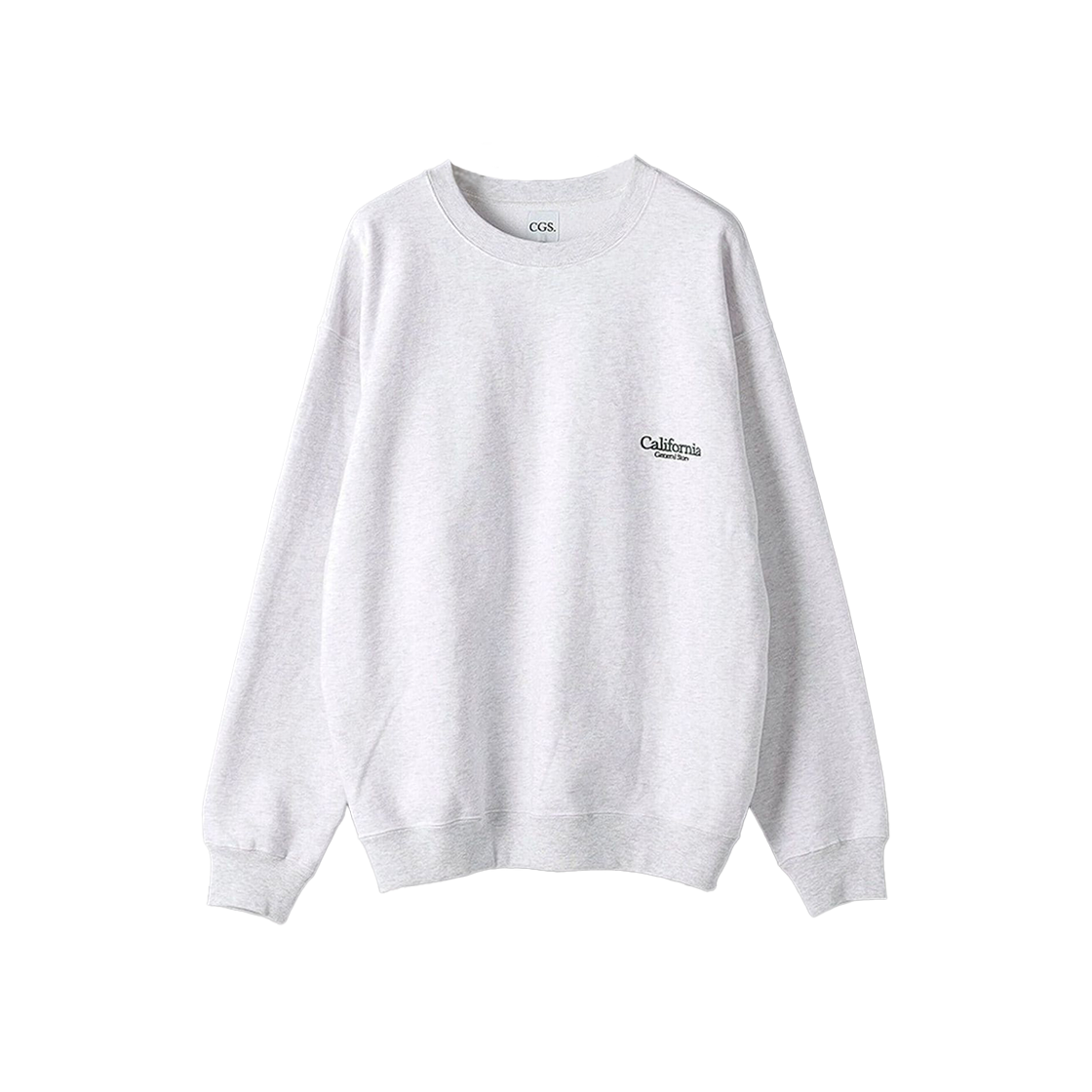[KREAM 단독] 캘리포니아 제너럴 스토어 오가닉 스웨트셔츠 크루 라이트 그레이 - 24FW([KREAM 단독] California General Store Organic Sweatshirt Crew Light Gray - 24FW)