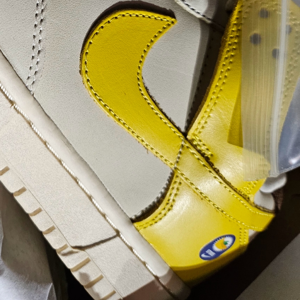 (W) Nike Dunk Low LX Banana 착용 스타일
