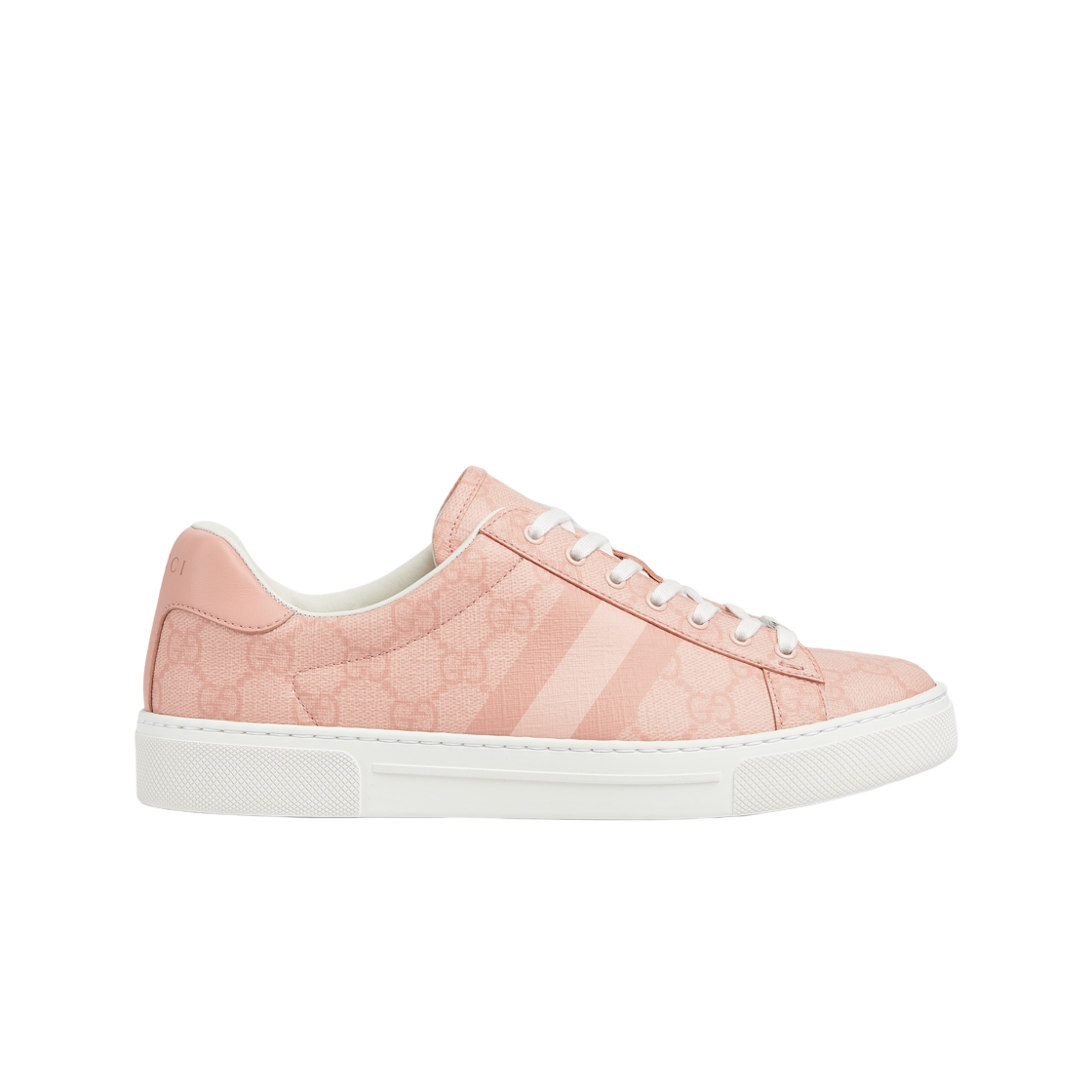 812026-FAD2A-8741 (W) Gucci Ace Web Sneakers Pink