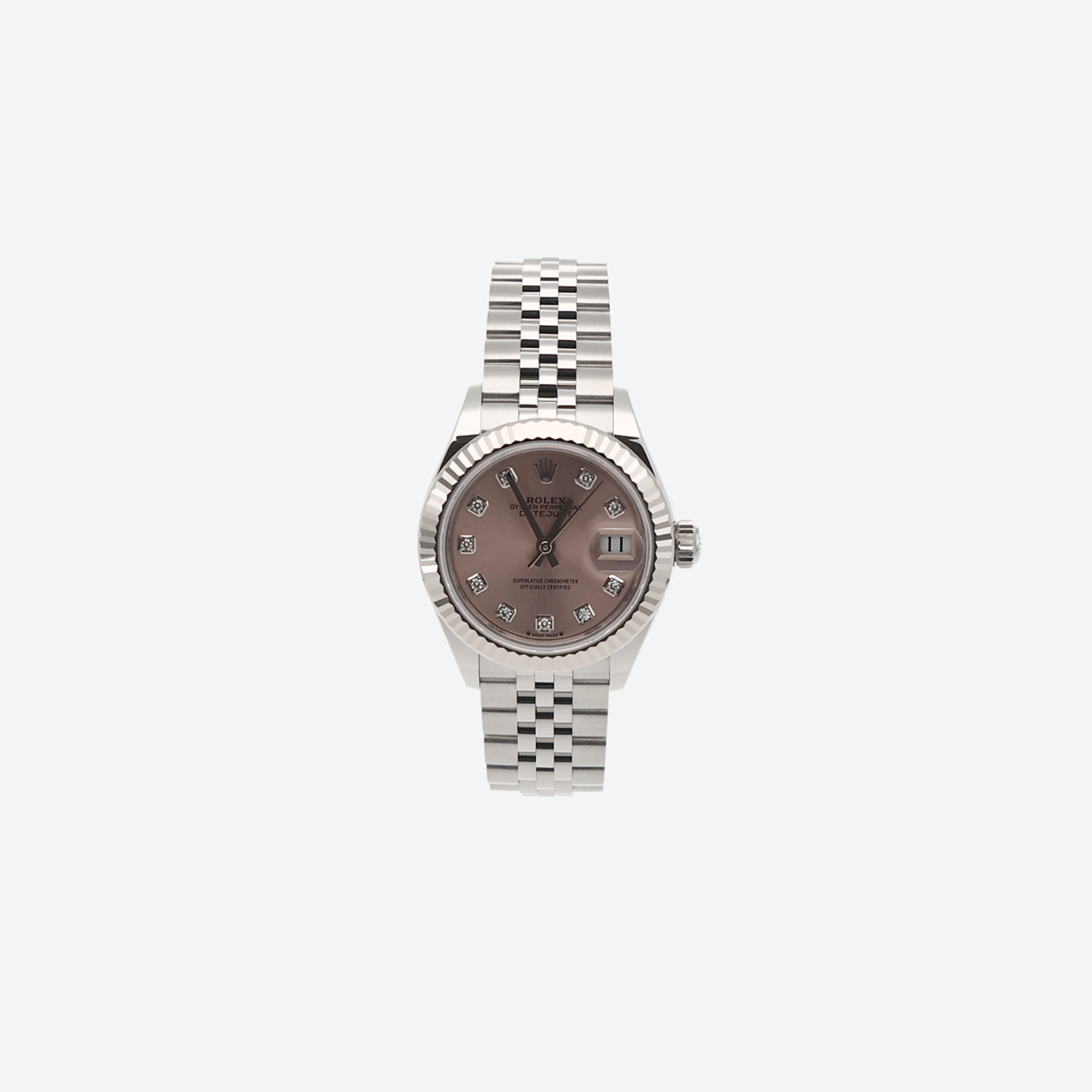 Rolex Lady-Datejust 28mm 279174 Pink Diamond-Set Jubilee
