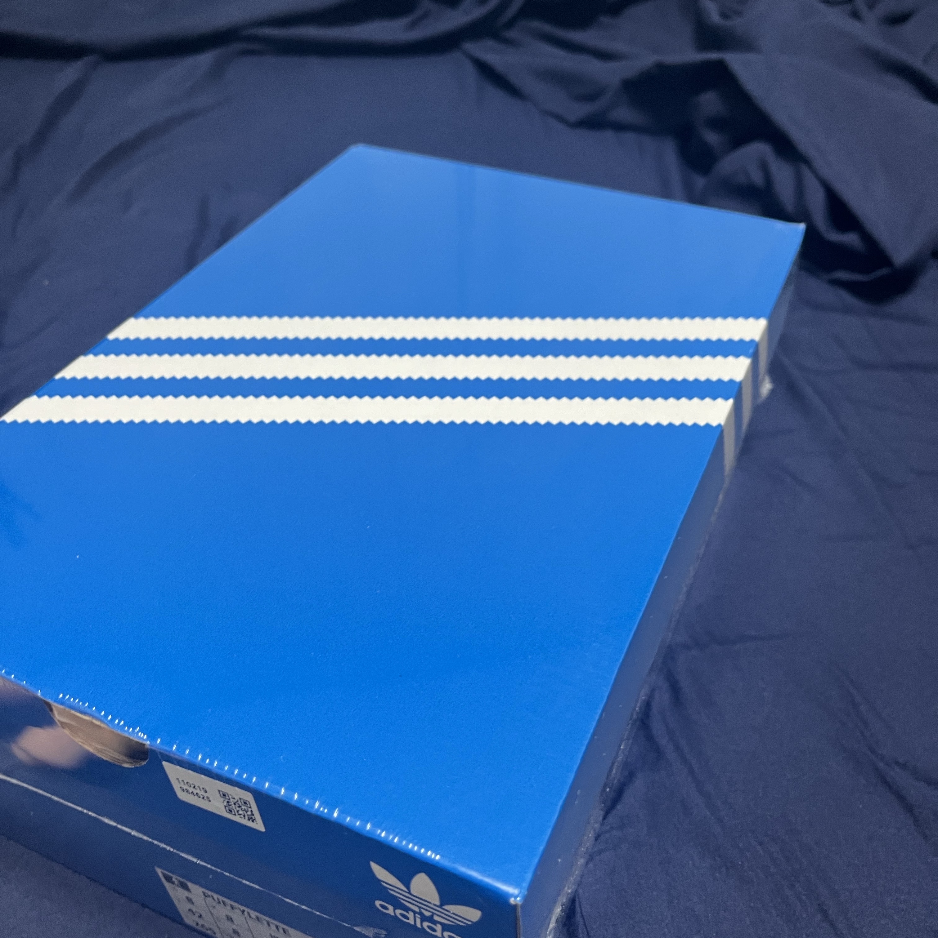 Adidas Puffylette Forum 84 Cloud White 착용 스타일 - 2