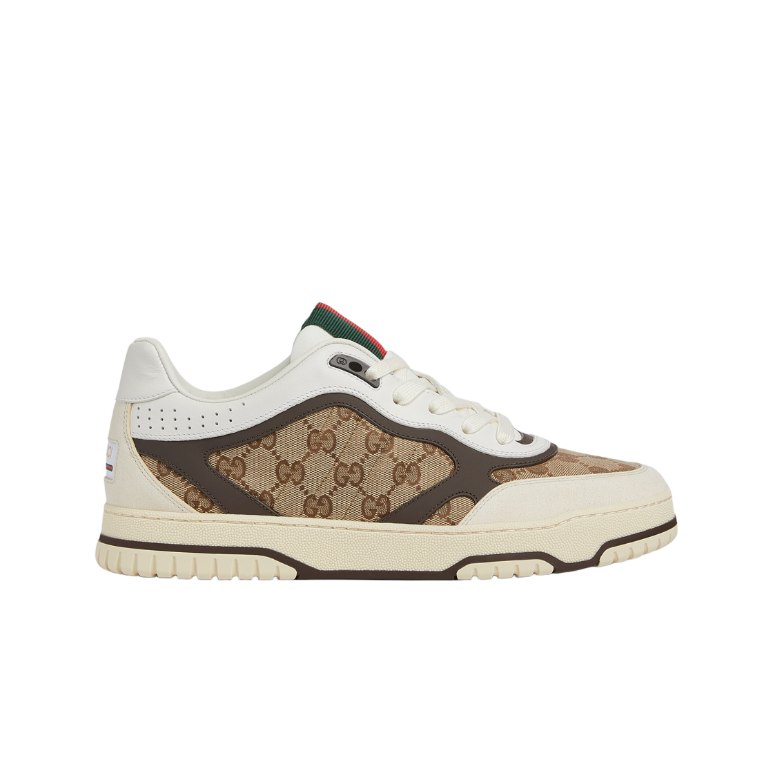 구찌 리웹 스니커즈 베이지 에보니(Gucci Re-Web Sneakers Beige Ebony)
