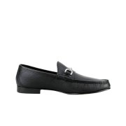 Gucci Horsebit Leather Loafers Black