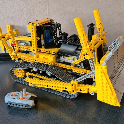 Lego Motorized Bulldozer (Korean Ver.) 착용 스타일 - 5