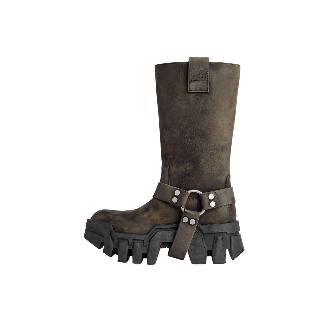 (W) 발렌시아가 불도저 하네스 부츠 블랙((W) Balenciaga Bulldozer Harness Boot Black) - 3