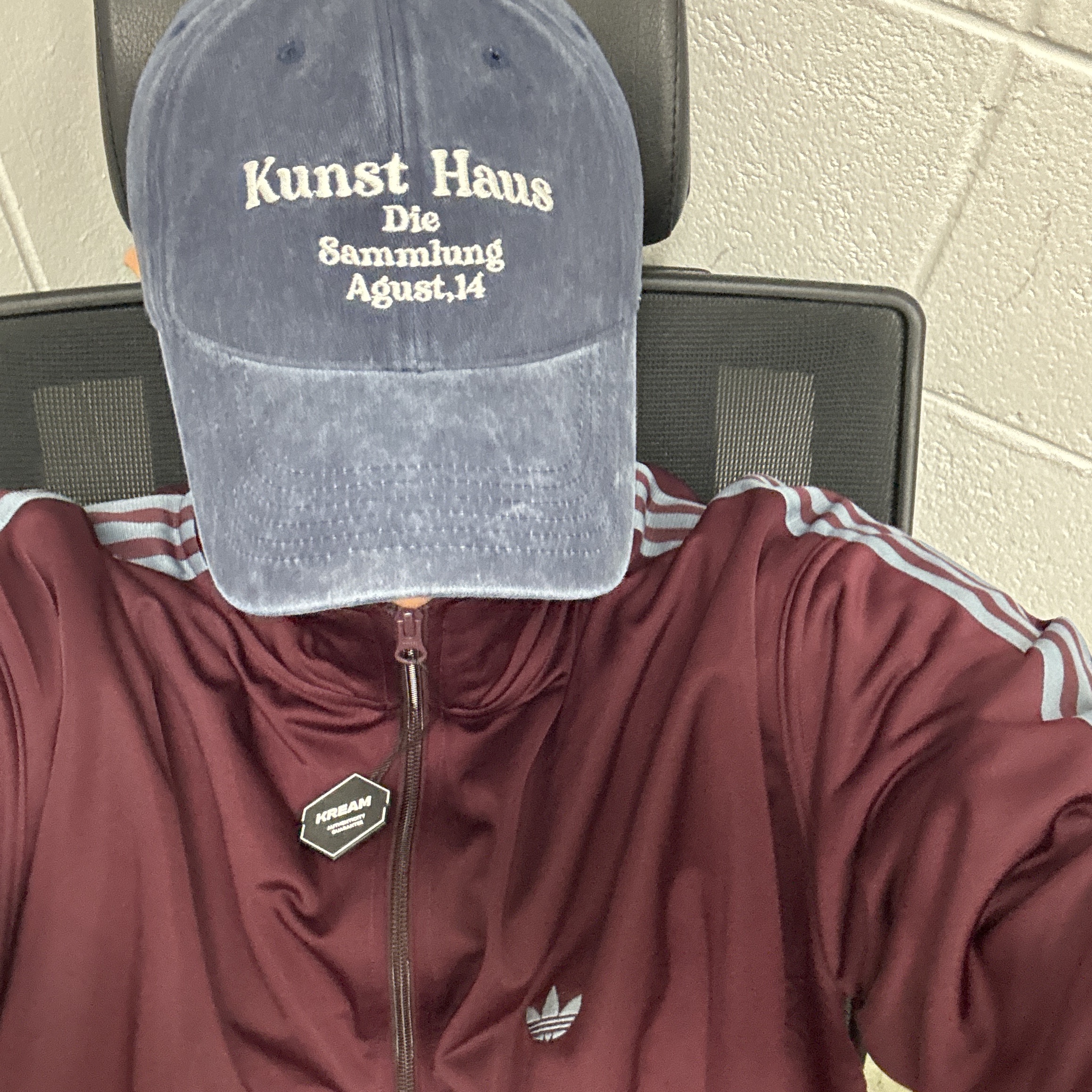 Adidas Originals Beckenbauer Track Jacket Maroon - KR Sizing 착용 스타일