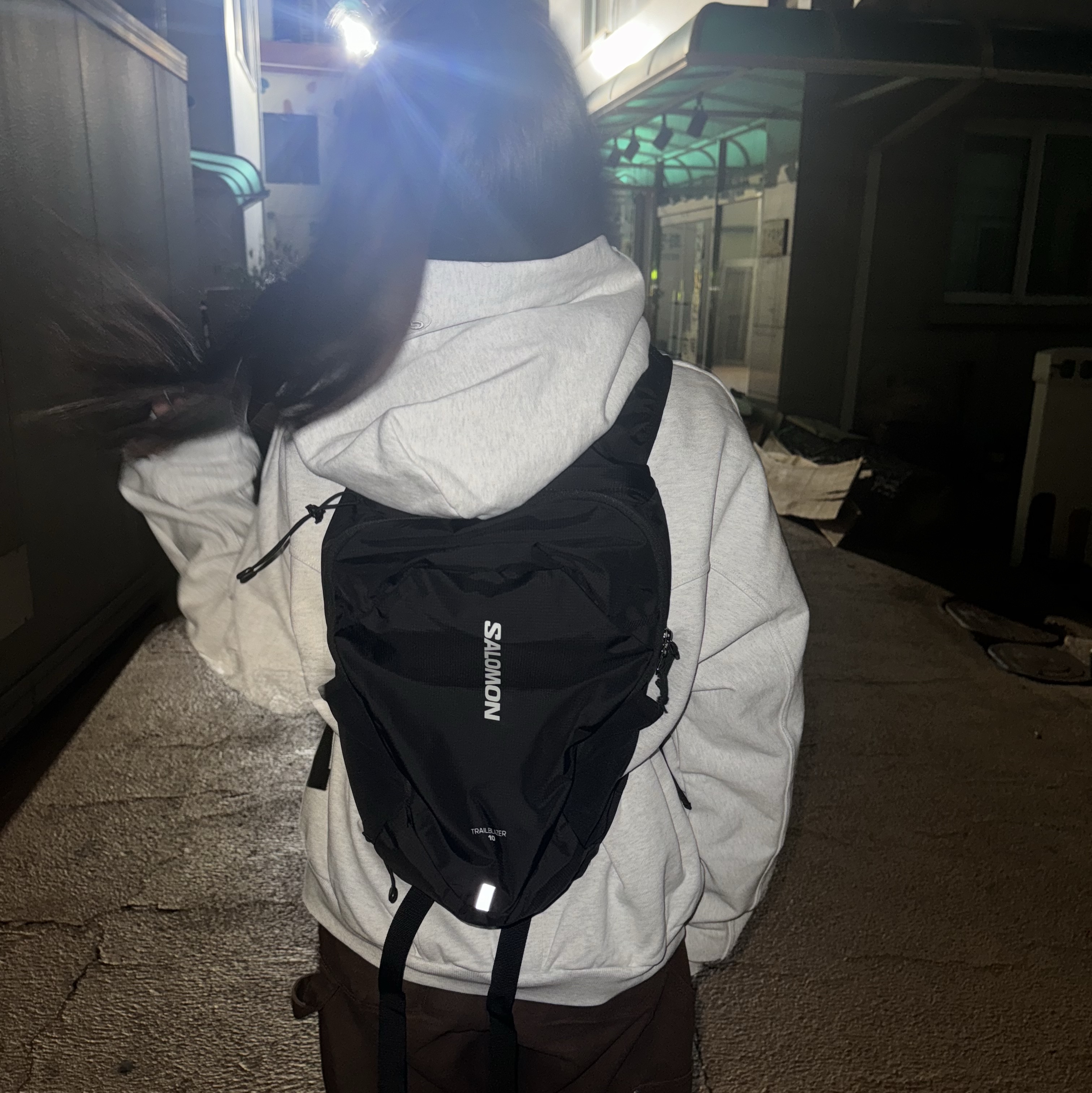 Salomon Trailblazer 10 Black 착용 스타일