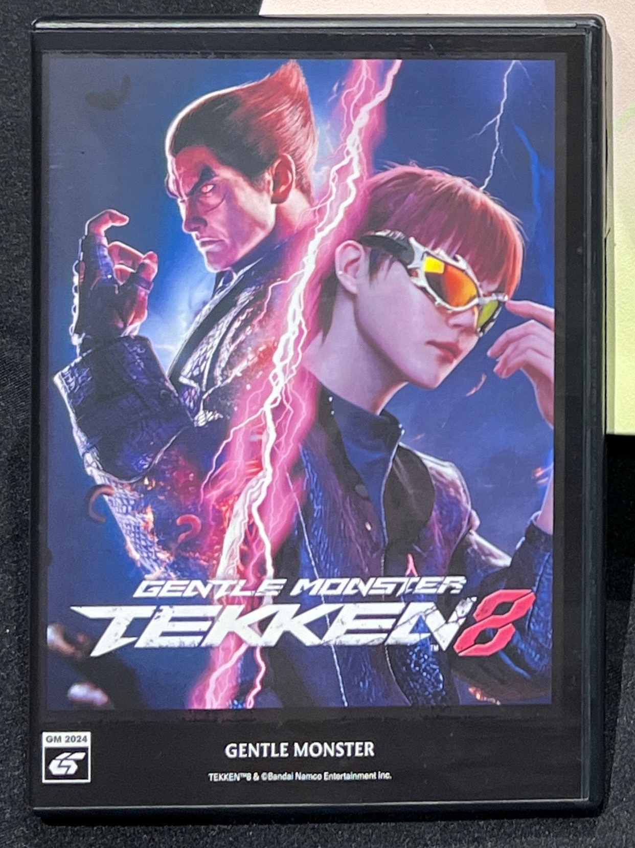 Gentle Monster x Tekken 8 Inferno CS1 Silver Red 착용 스타일 - 2