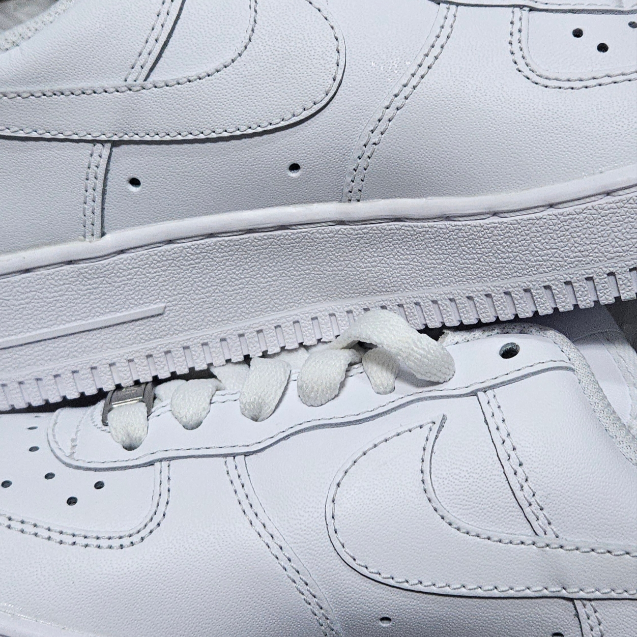 (W) Nike Air Force 1 '07 Low White 착용 스타일