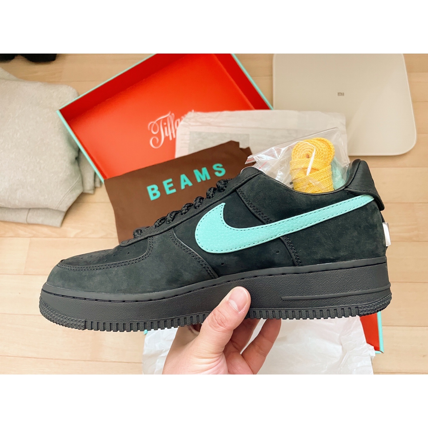 Nike x Tiffany & Co. Air Force 1 Low SP 1837 착용 스타일