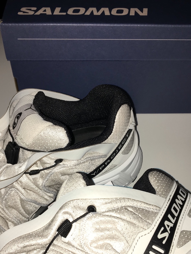 Salomon x Y/Project Speedcross 3 Dawn Blue Black 착용 스타일 - 1