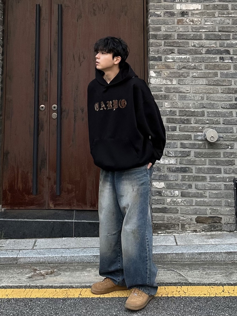 Nike x Supreme Air Force 1 Low Flax, Nike Air Force 1 '07 WB Flax 착용 스타일 - 3