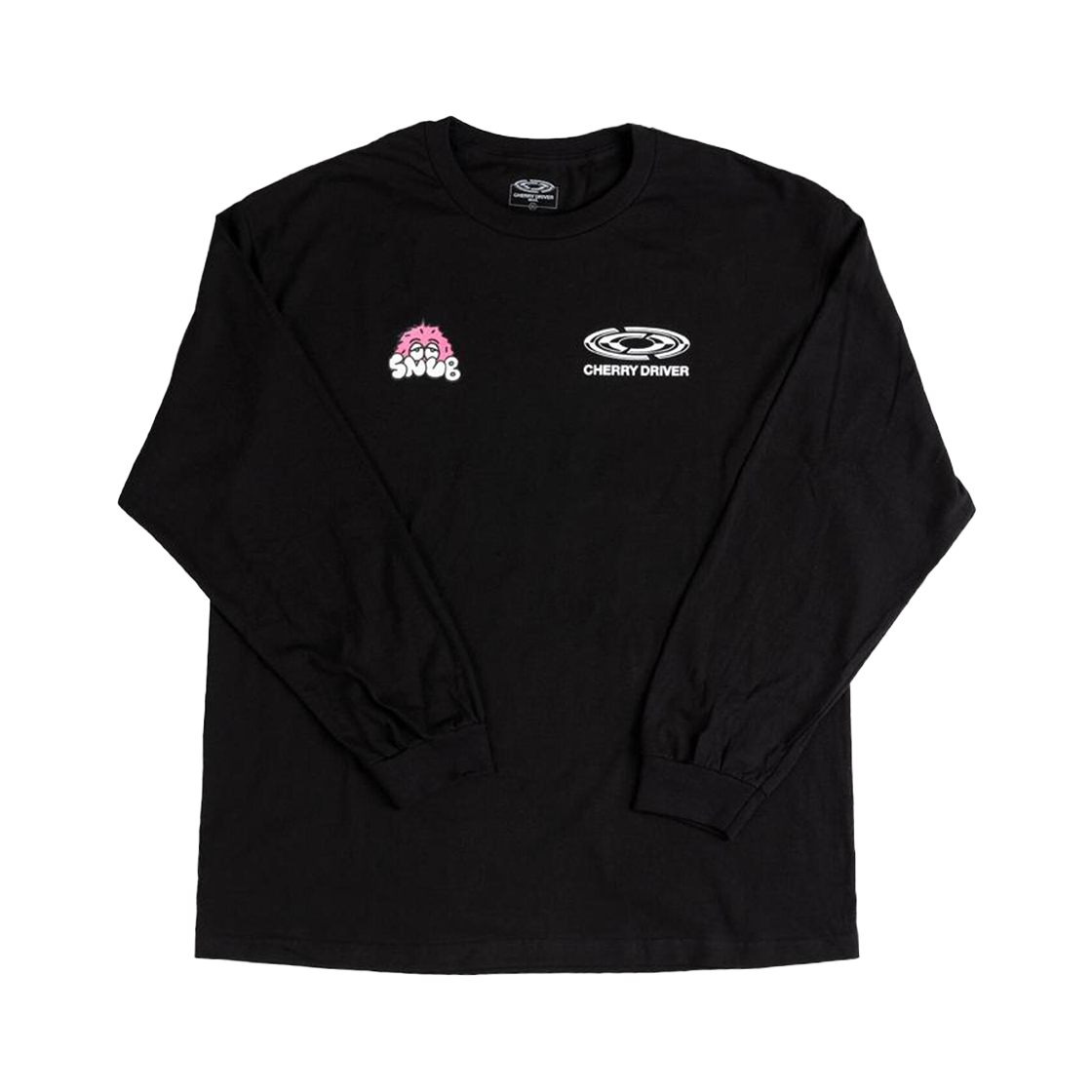 체리드라이버 체리미 홈 x 라번즈 롱슬리브 블랙(CHERRY DRIVER Cherry Me Home x Rabuns Ls Black) - 3