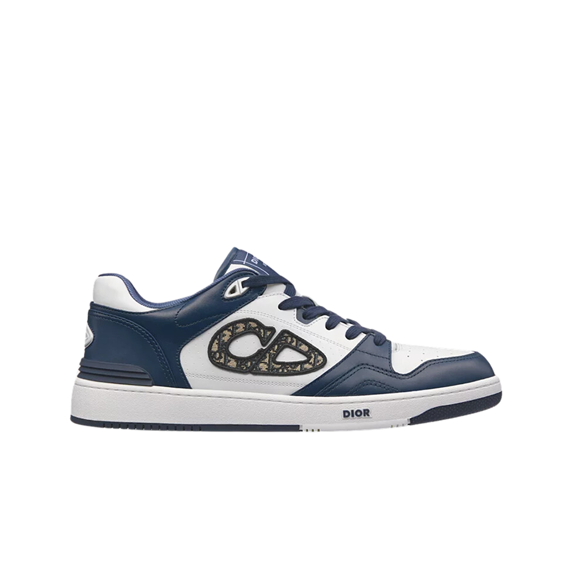 디올 B57 로우탑 스니커즈 네이비 블루 화이트(Dior B57 Low-Top Sneakers Navy Blue White) - 1