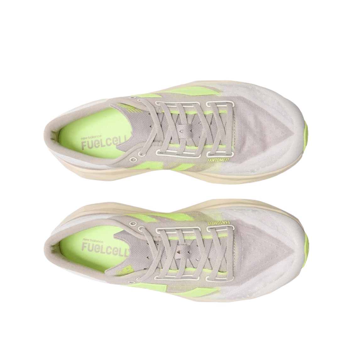 MFCXLUM New Balance Fuelcell Rebel v4 Moonrock Bleached Lime Glow - D Standard - #2
