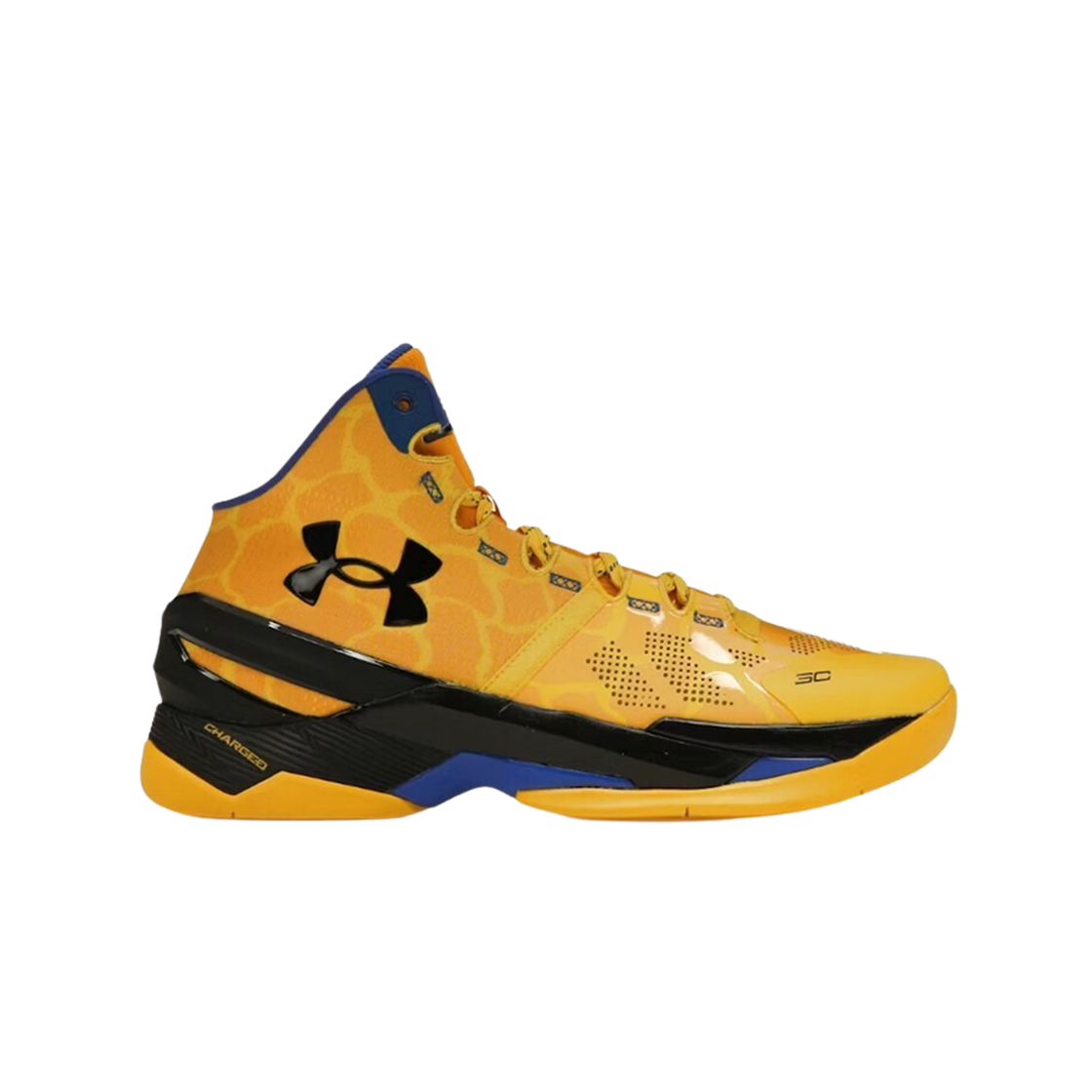 언더아머 커리 2 더블 뱅 골드 옐로우(Under Armour Curry 2 Double Bang Gold Yellow)