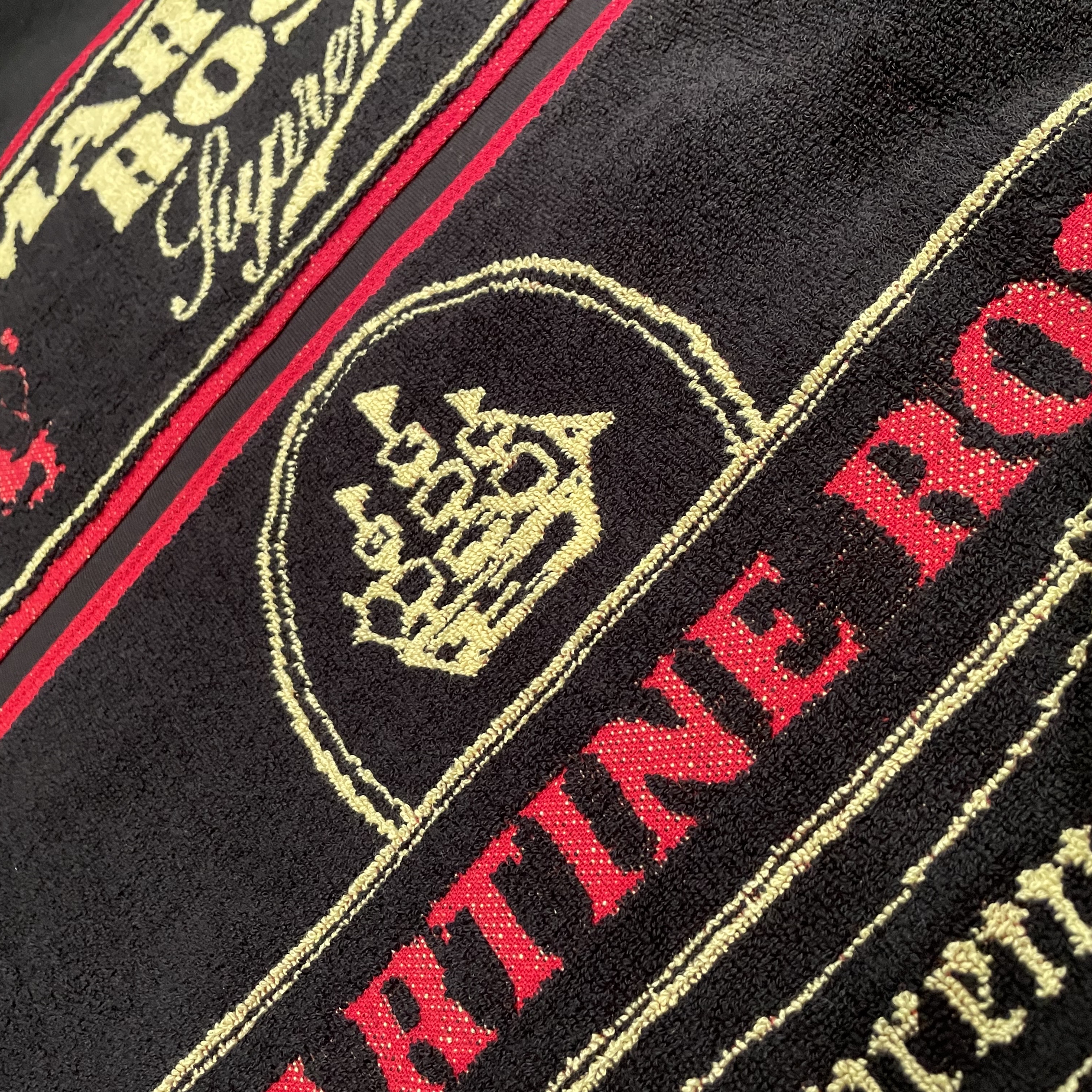 Supreme x Martine Rose Towel Zip Up Hooded Sweatshirt Black - 24FW 착용 스타일 - 2
