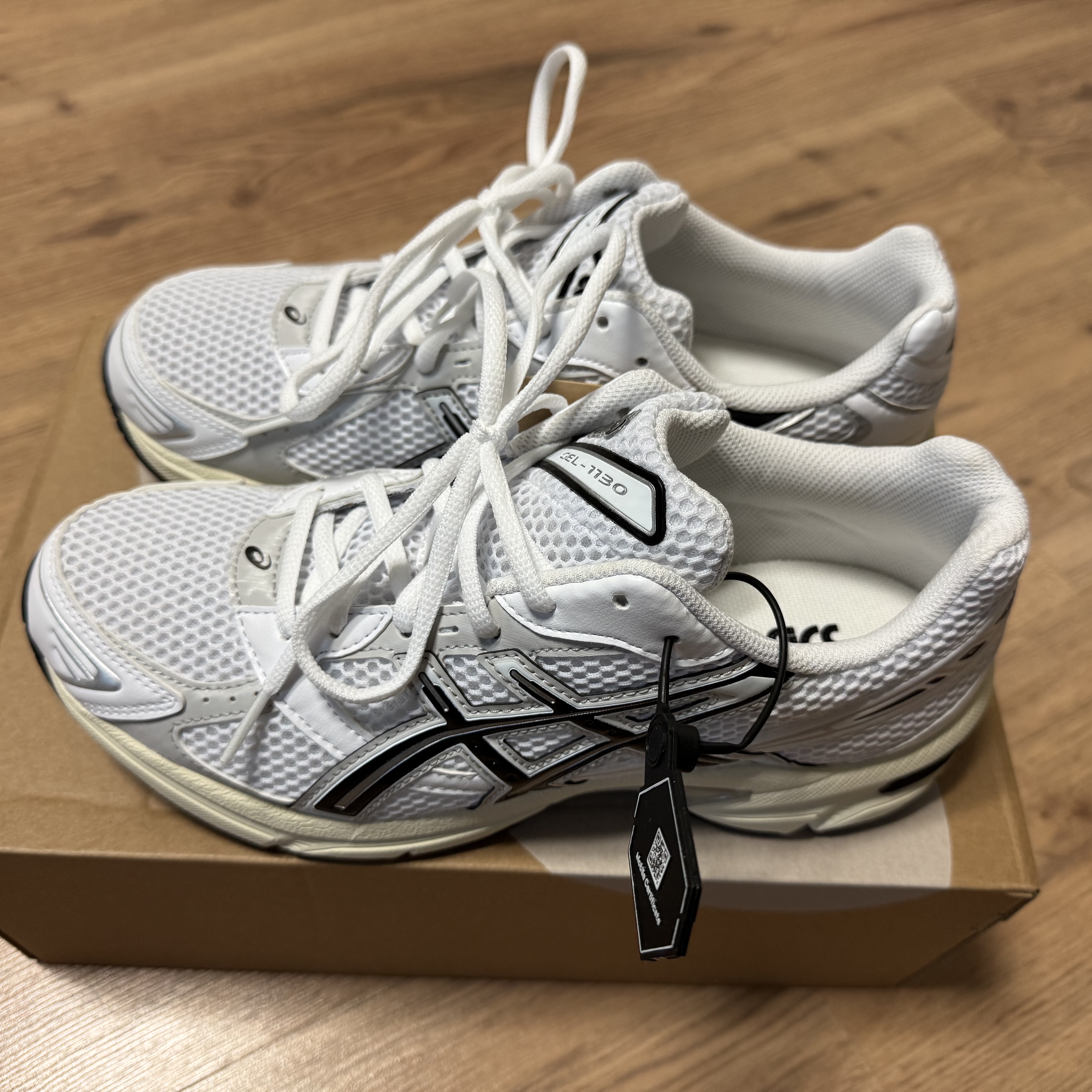 Asics Gel-1130 White Cloud Grey 착용 스타일 - 2