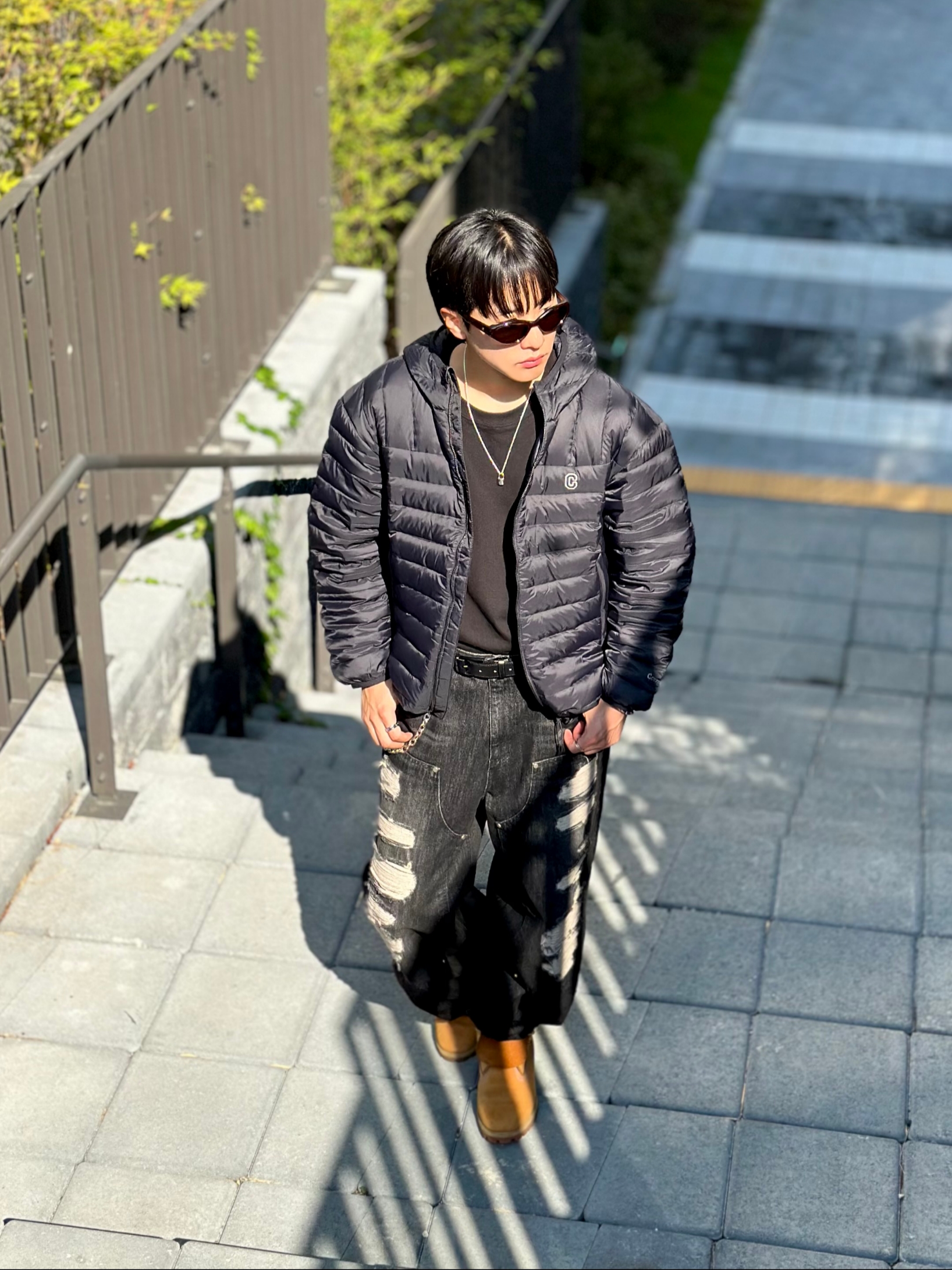 Timberland Premium 6 inch Waterproof Boot Wheat Nubuck - Wide, Oakley Eye Jacket Redux Matte Black Frame Prizm Grey Lenses High Bridge Fit 착용 스타일 - 3