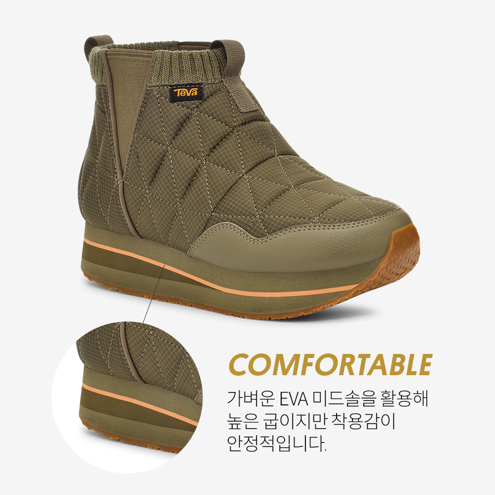 테바 여성 리엠버 미드 플랫폼 (BTO)(TEVA Women ReEmber Mid Platform (BTO)) - 3